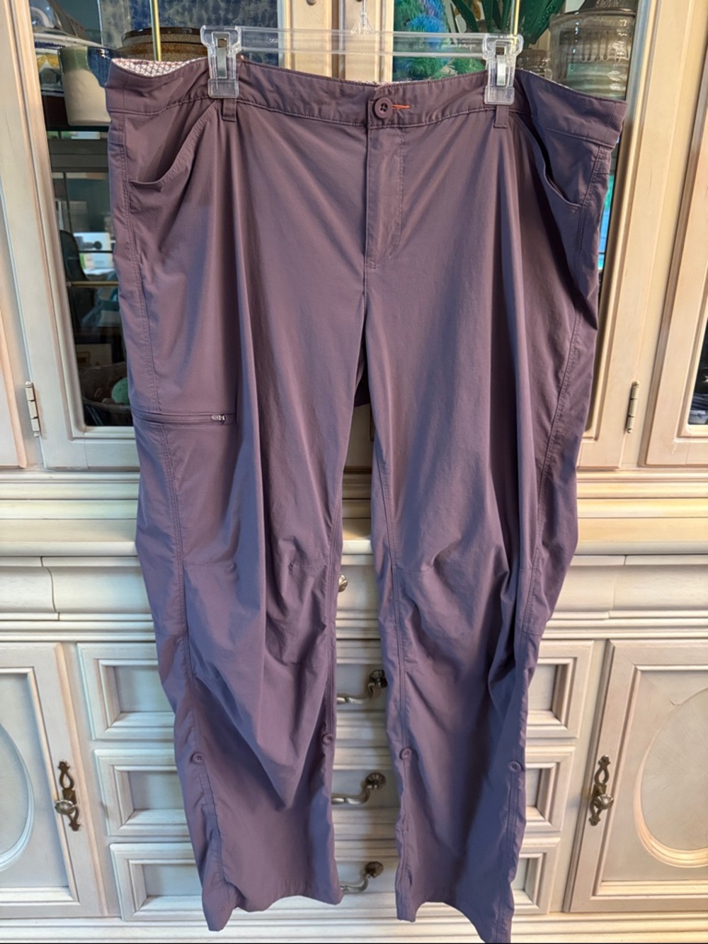 Orvis Technical Cargo Pants in Dusty Lavender